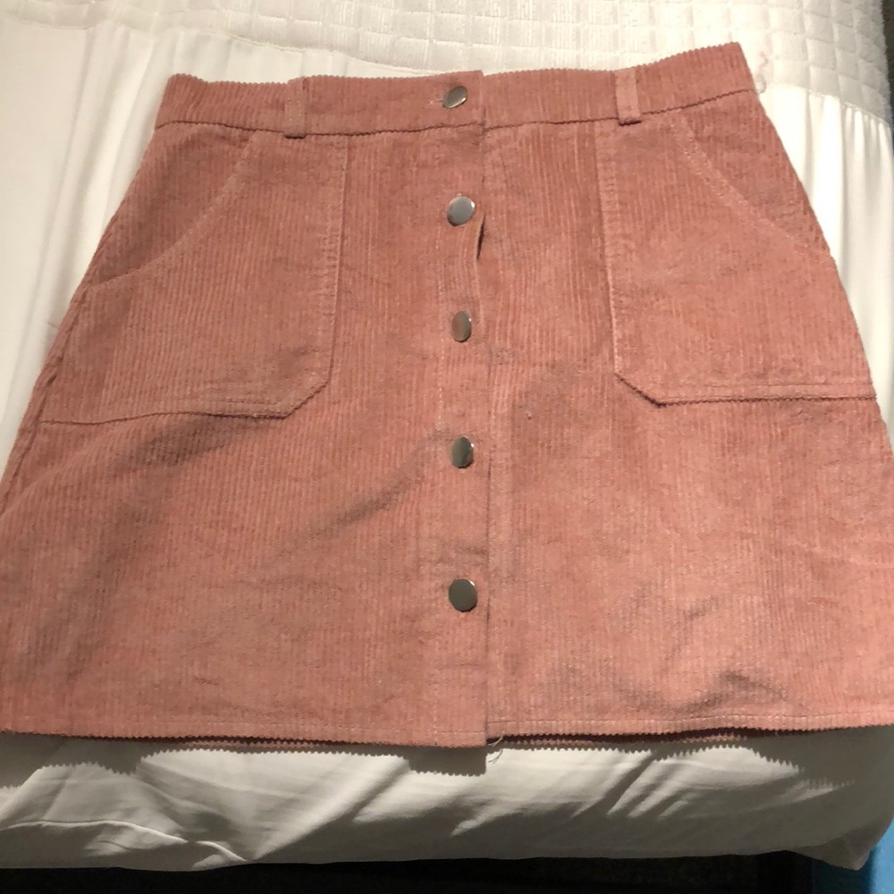 Pink skirt